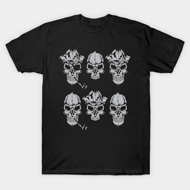 Pirate Faces T-Shirt by Hudkins